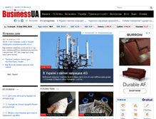 Tablet Screenshot of businessua.com